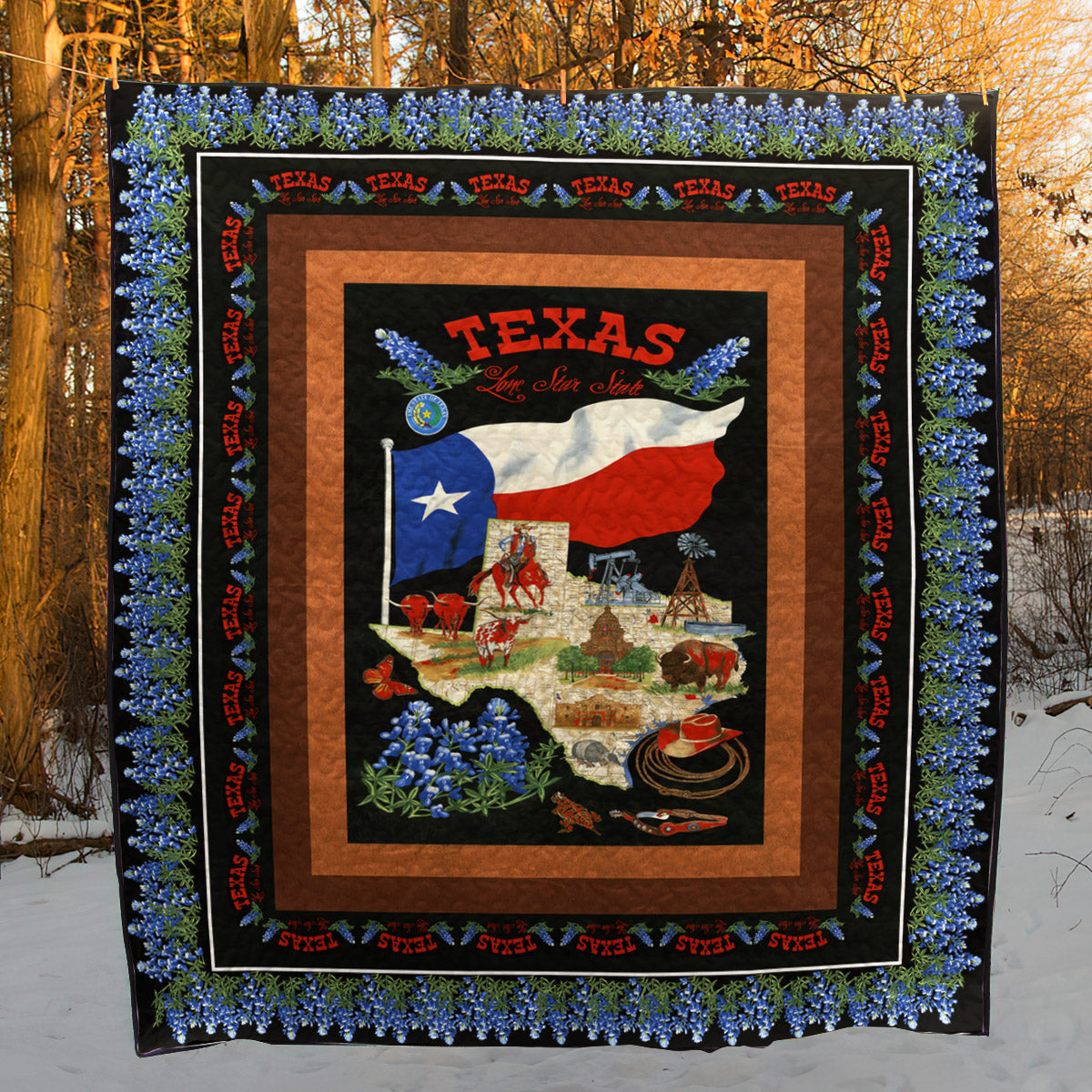 Texas CLA180643 Quilt Blanket