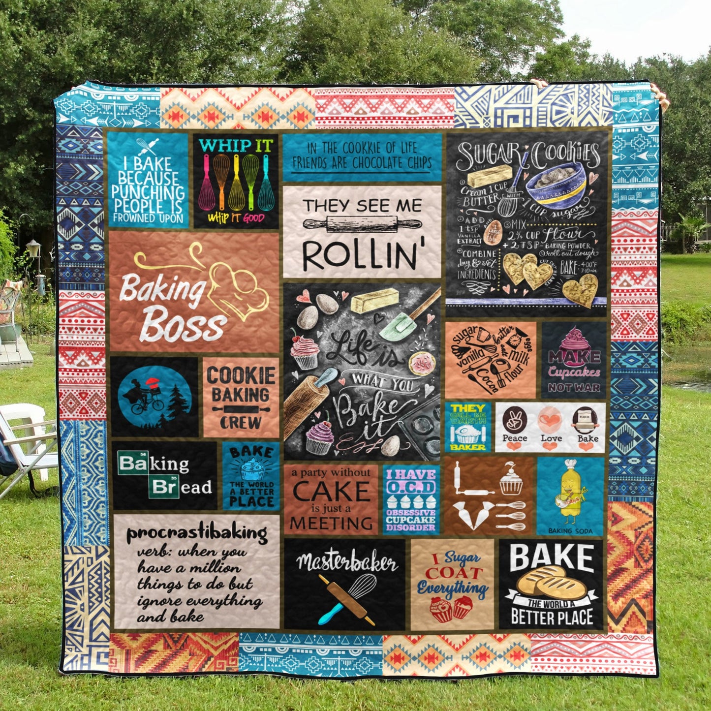 Baking Art CL100602 Quilt Blanket