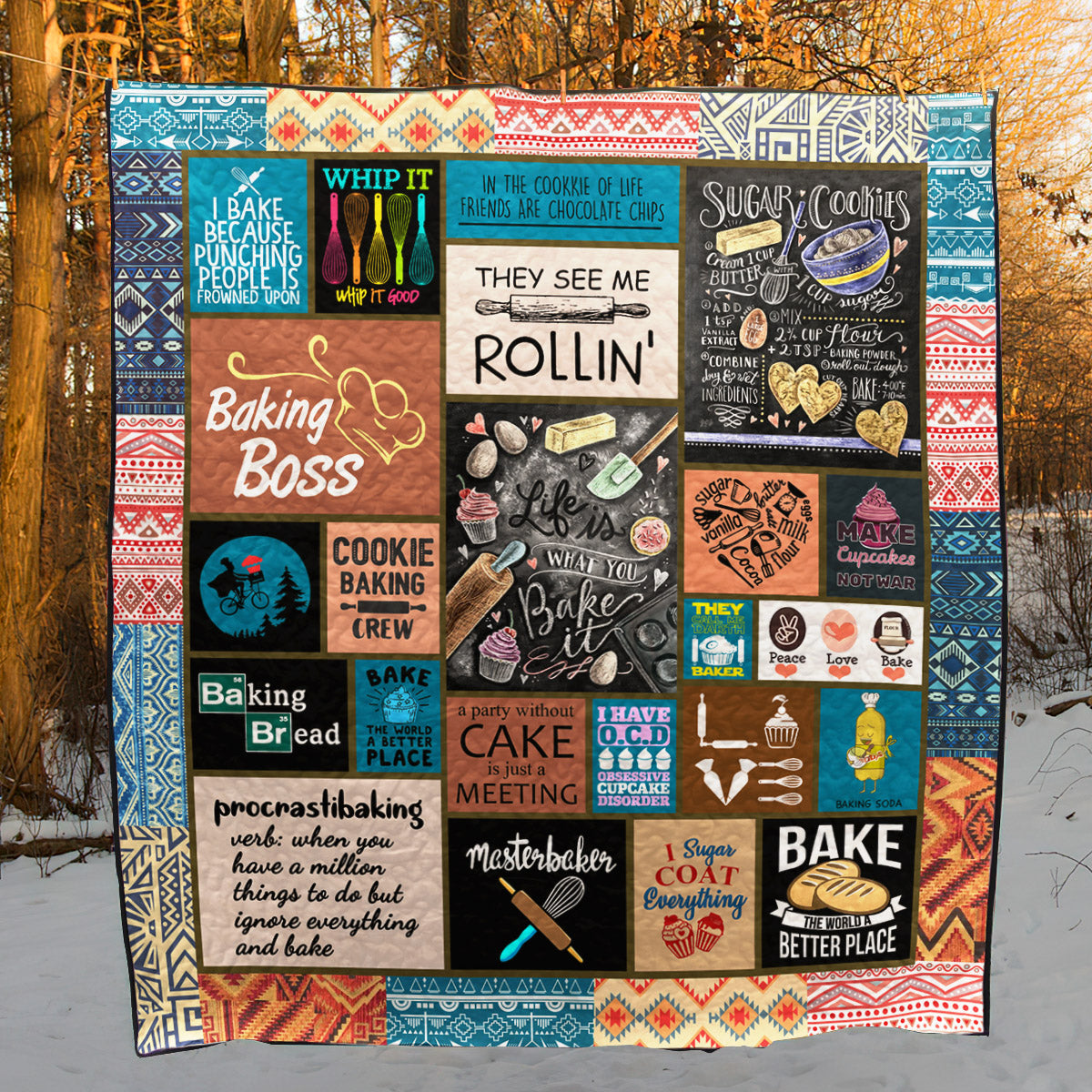 Baking Art CL100602 Quilt Blanket