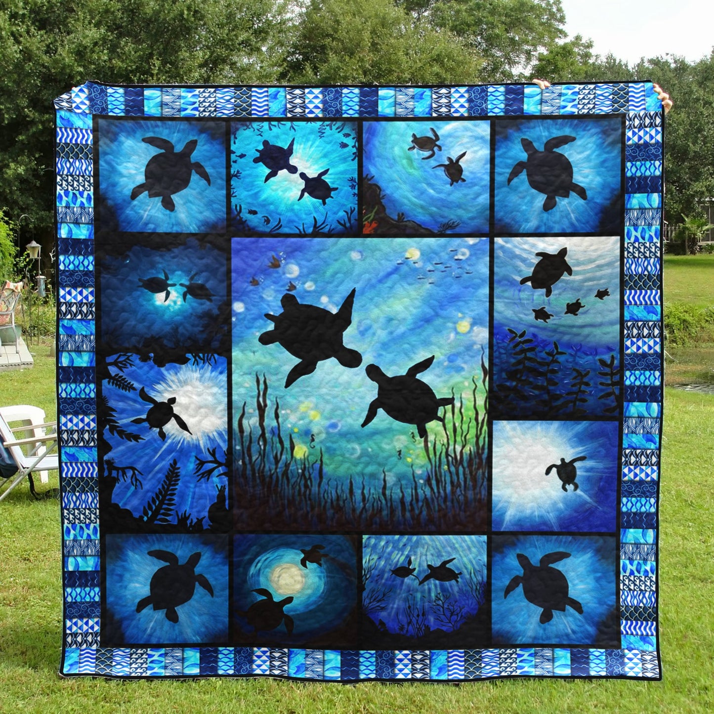 Turtles CLM020744 Quilt Blanket