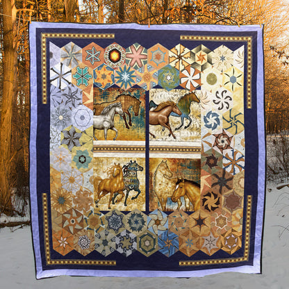 Horse CL1306105 Quilt Blanket