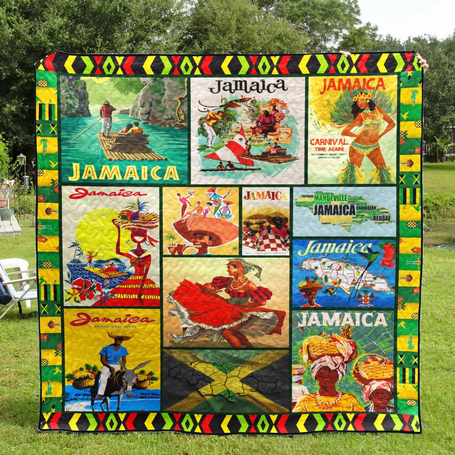 Jamaica YE050702A TBG Quilt Blanket