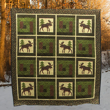 Hunting BI060705B TBG Quilt Blanket