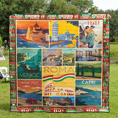 Italy QH080701B TBG Quilt Blanket