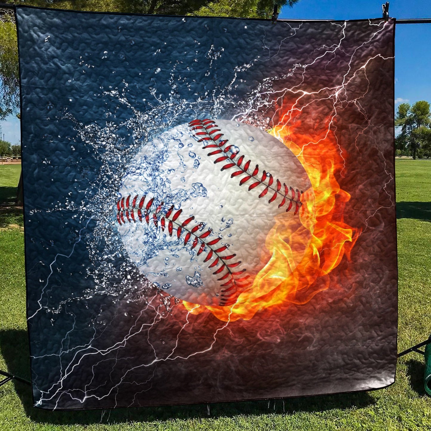 Baseball TL080702 Quilt Blanket