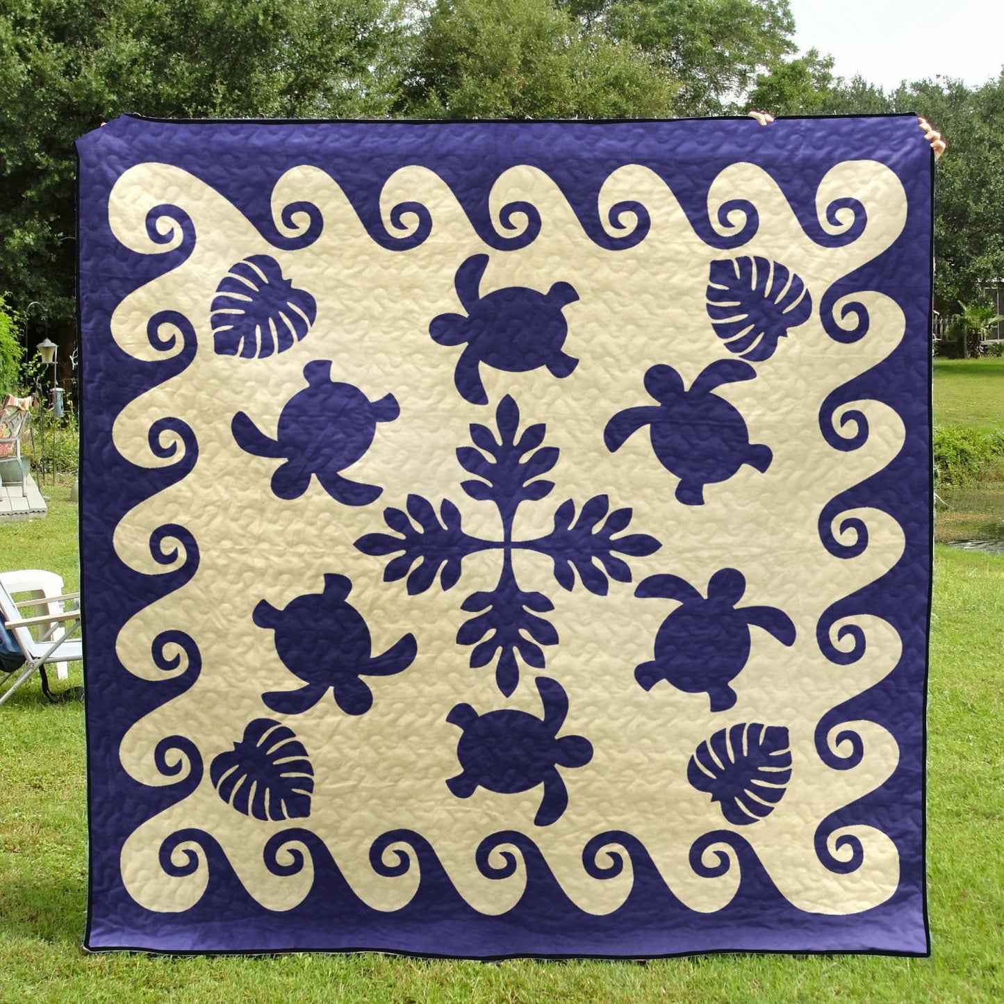 Turtle Hawaiian HM080727 Quilt Blanket