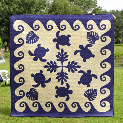 Turtle Hawaiian HM080727 Quilt Blanket