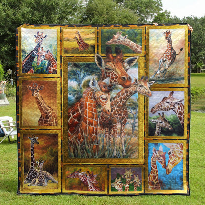Giraffe TN080711 Quilt Blanket