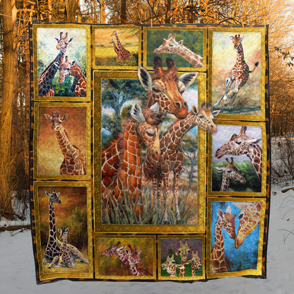 Giraffe TN080711 Quilt Blanket