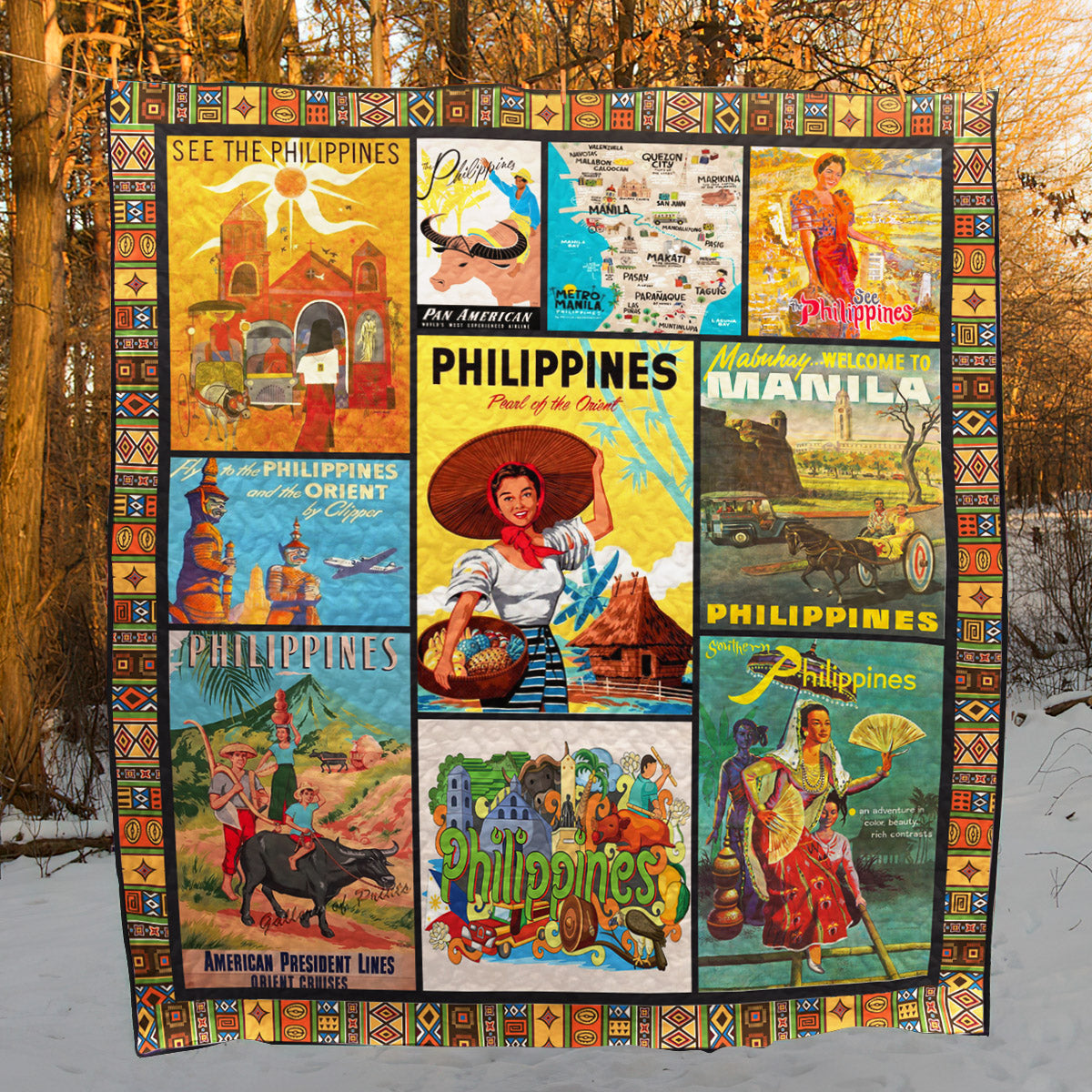 Philippines TU060711A TBG Quilt Blanket
