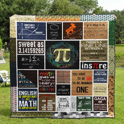 Math CLP270658 Quilt Blanket