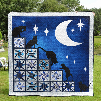 Cat BI090701B TBG Quilt Blanket