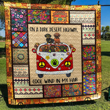 Hippie BI090702B TBG Quilt Blanket
