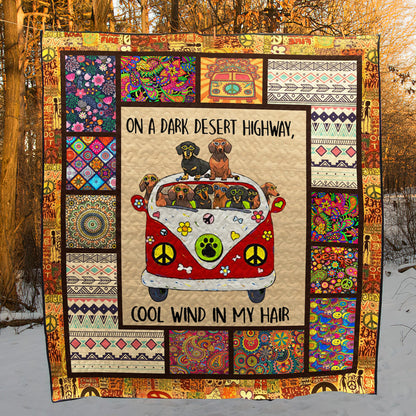 Hippie BI090702B TBG Quilt Blanket