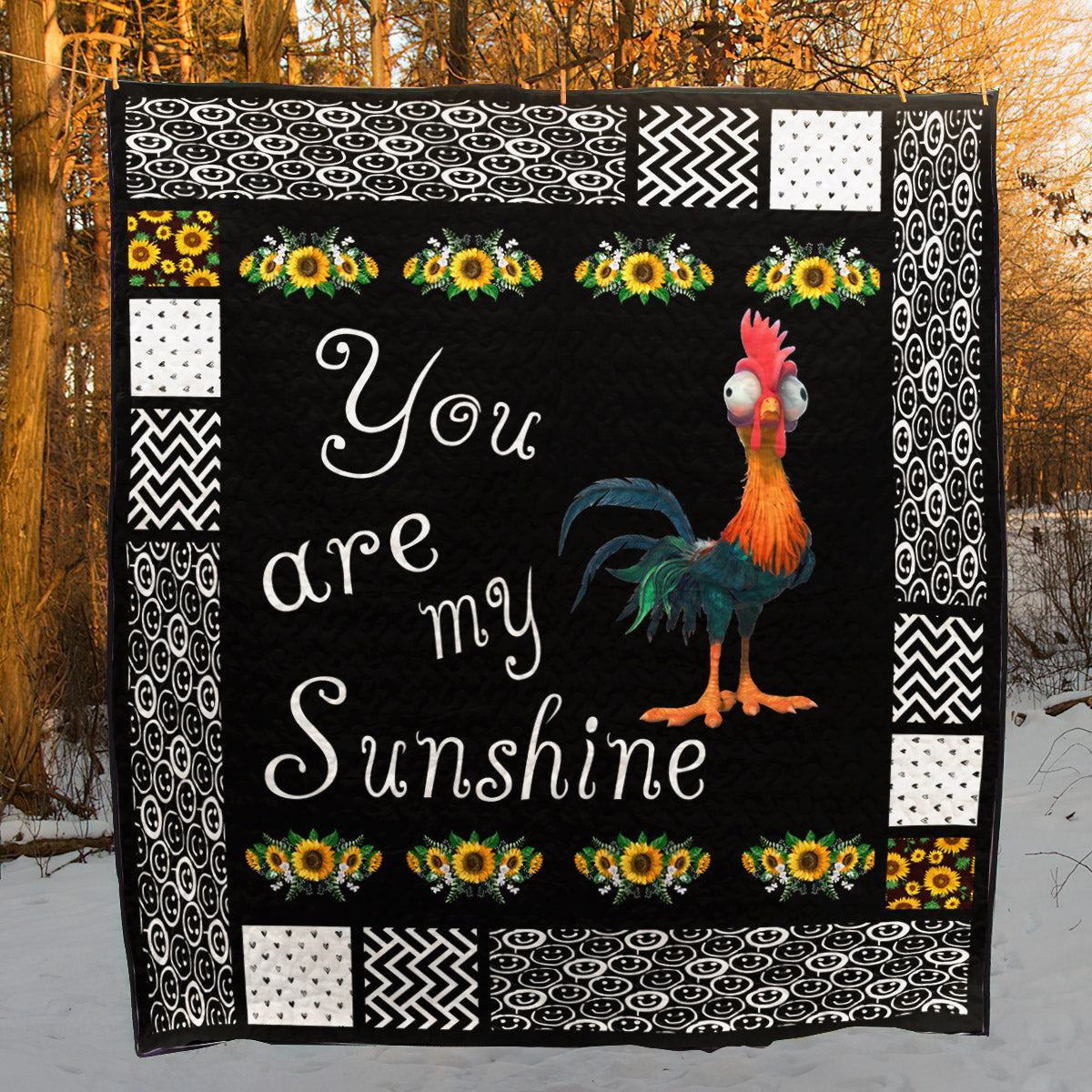 Chicken CL280629 Quilt Blanket