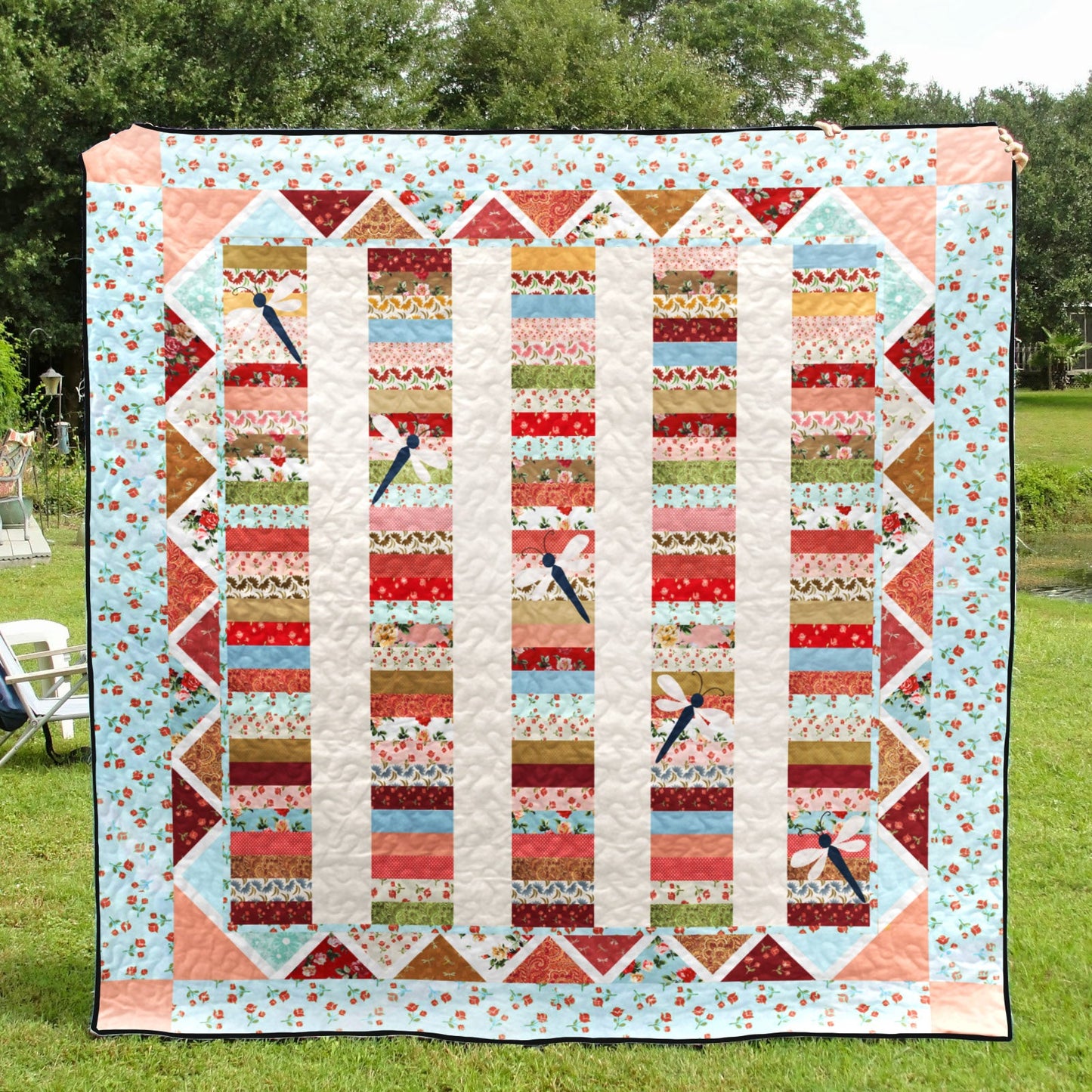 Dragonfly CL1306099 Quilt Blanket