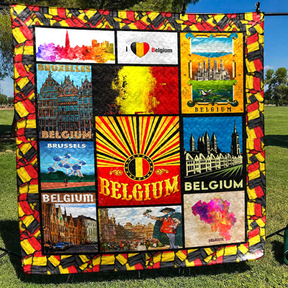 Belgium NA100701B TBG Quilt Blanket