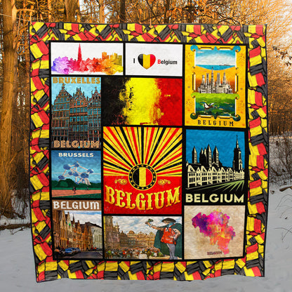 Belgium NA100701B TBG Quilt Blanket