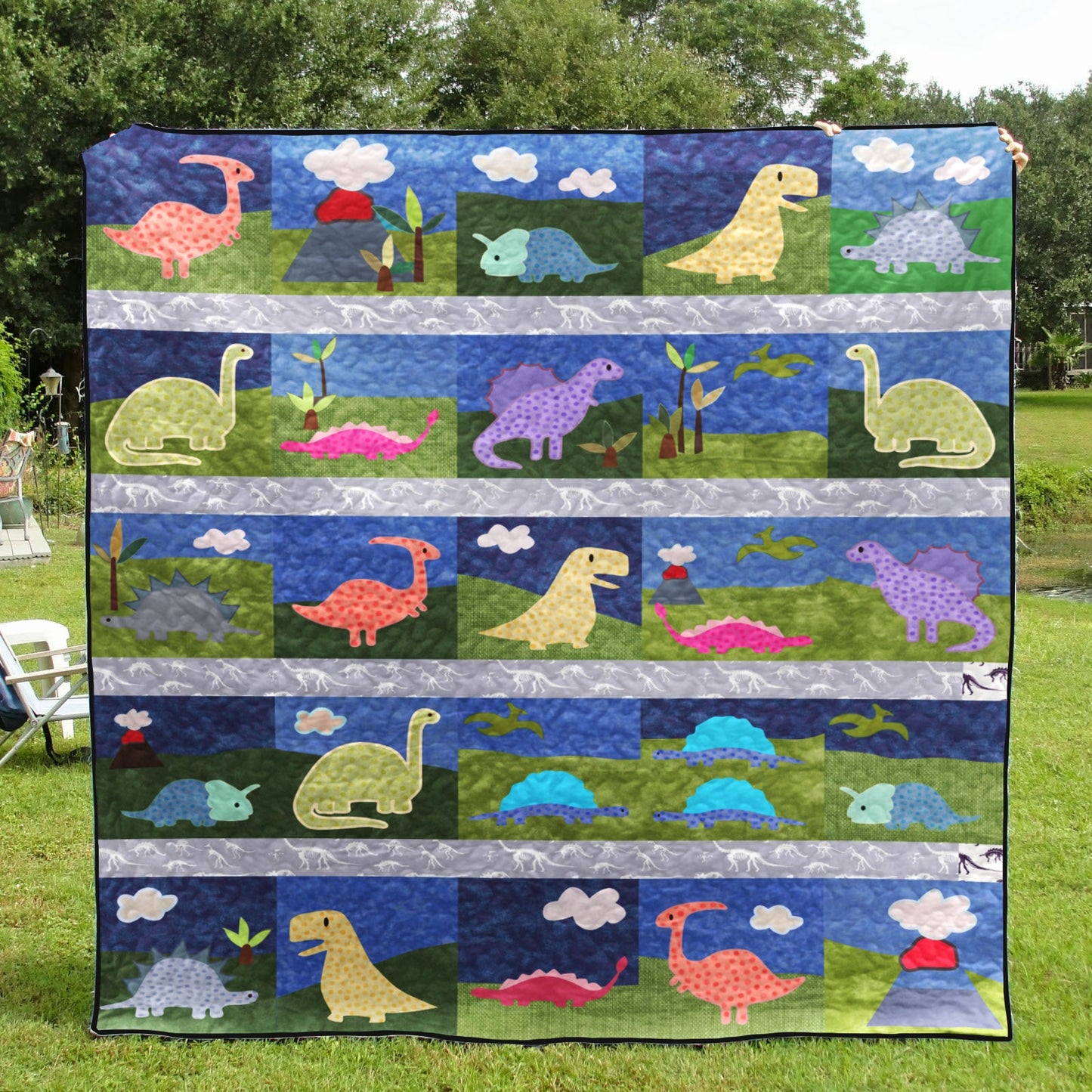 Dinosaur CL070644 Quilt Blanket