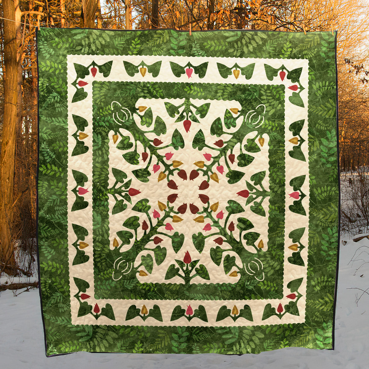 Hawaiian CLP250639 Quilt Blanket