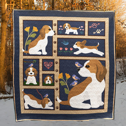 Beagle HN120701 Quilt Blanket