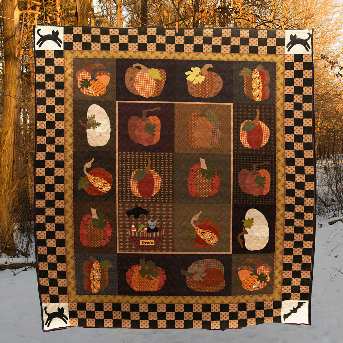 Halloween HN120718 Quilt Blanket