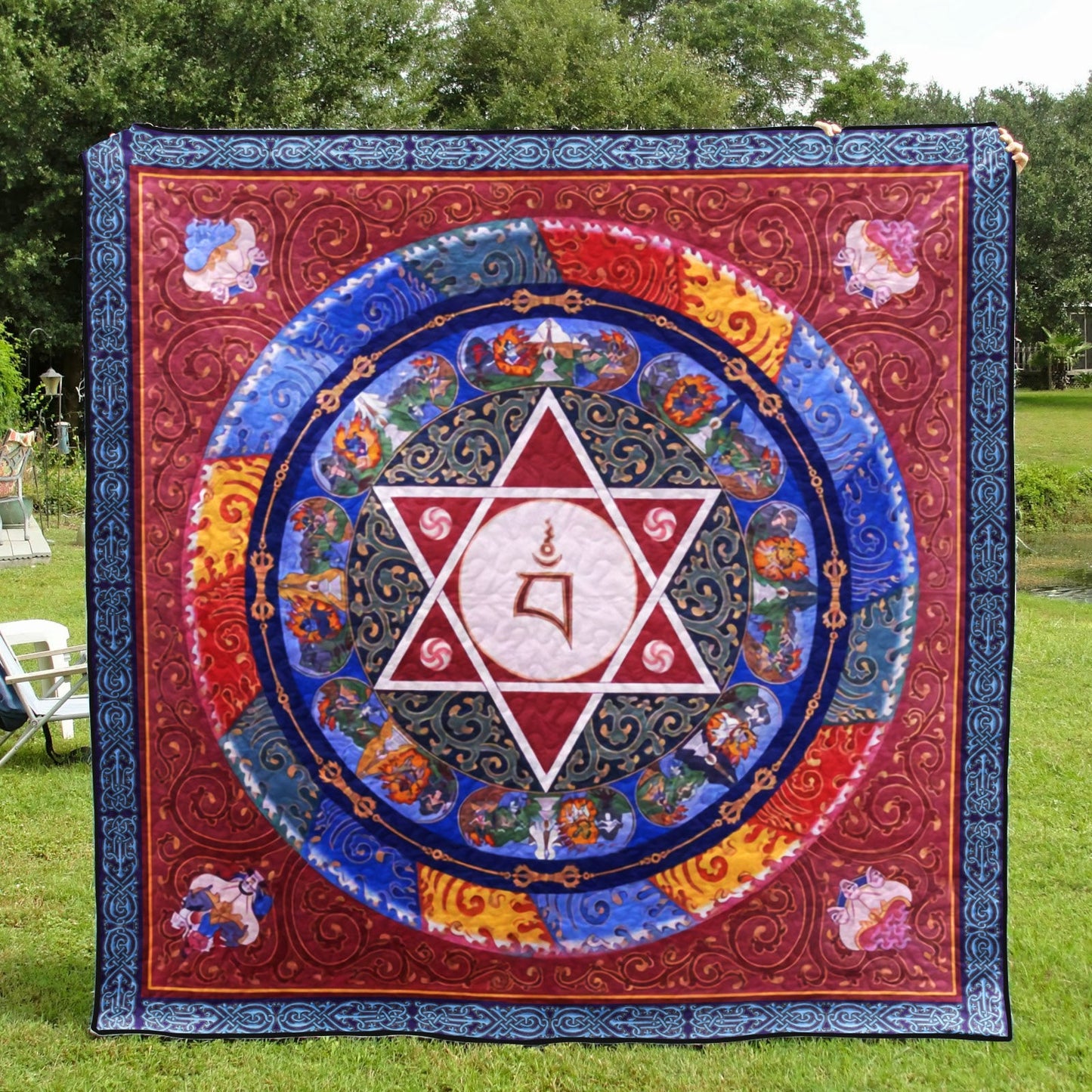 Pagan Calendar NT120722 Quilt Blanket