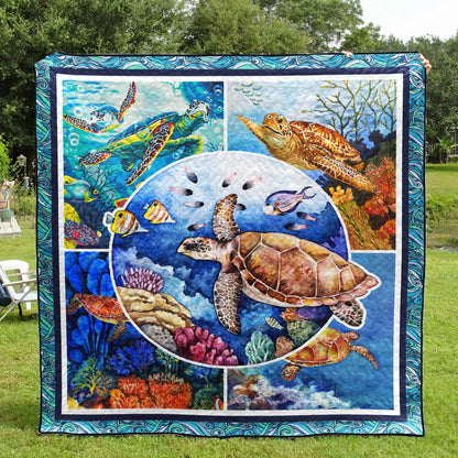 Turtle CG120734 Quilt Blanket