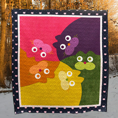 Cat TT120707 Quilt Blanket