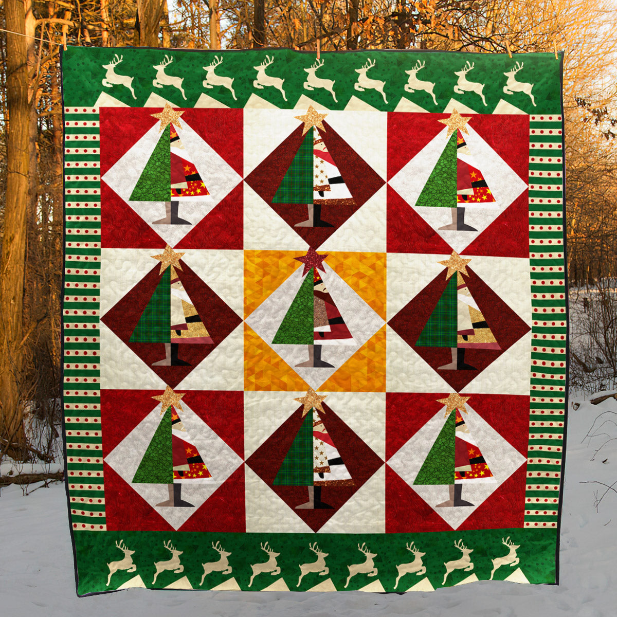 Christmas HT120710 Quilt Blanket
