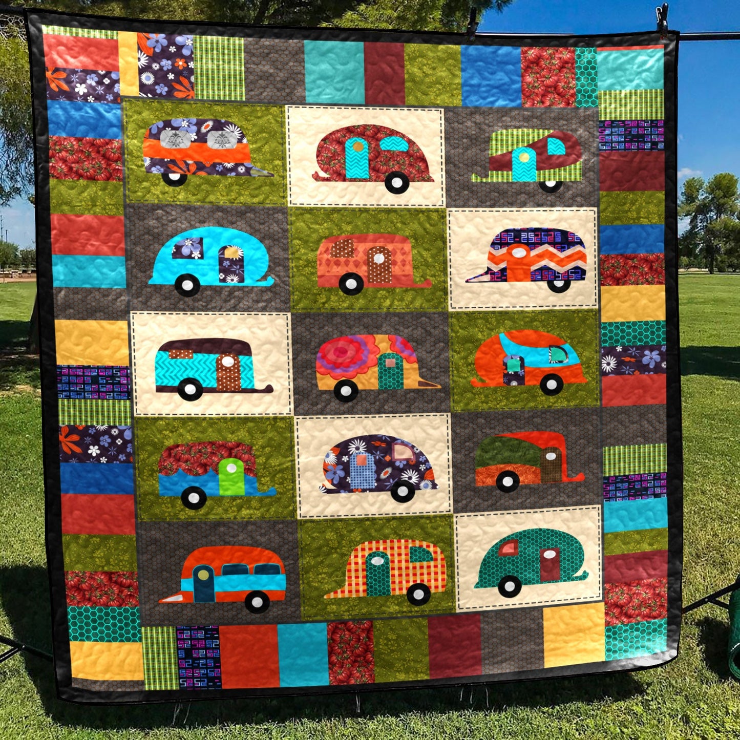 Caravan CLP040708 Quilt Blanket