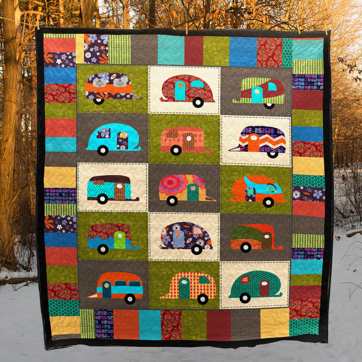 Caravan CLP040708 Quilt Blanket