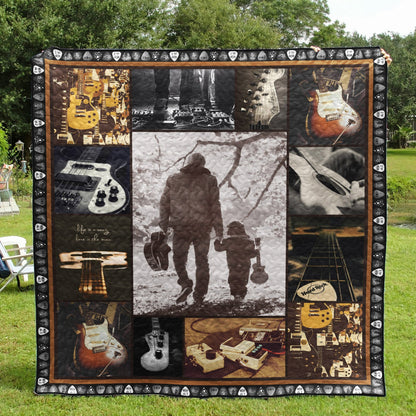 Guitar TG130701A TBG Quilt Blanket