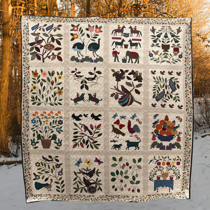 Animal BL130701 Quilt Blanket
