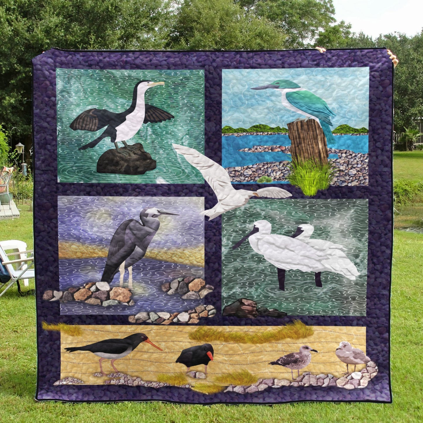 Bird CL280608 Quilt Blanket