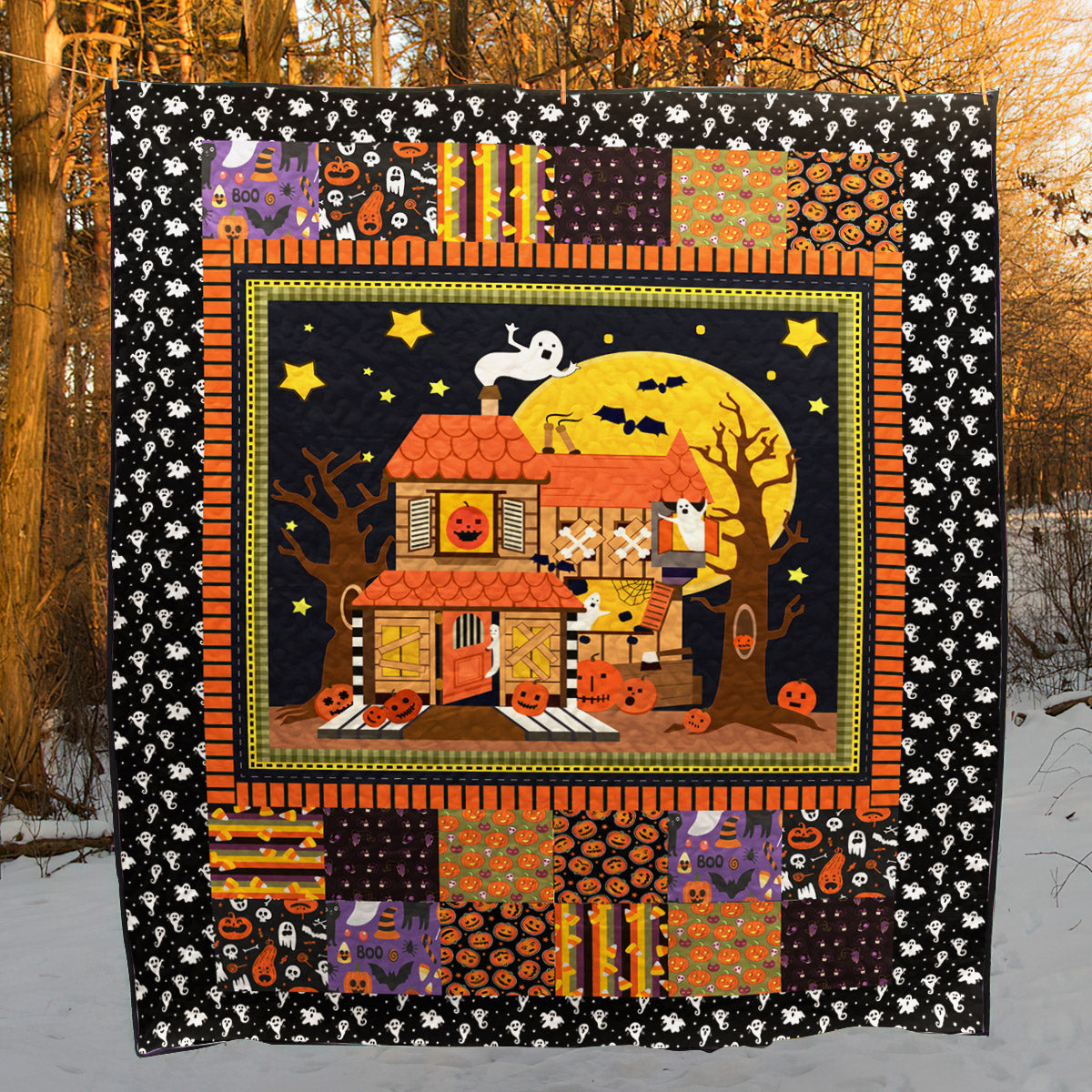 Halloween CLA180632 Quilt Blanket