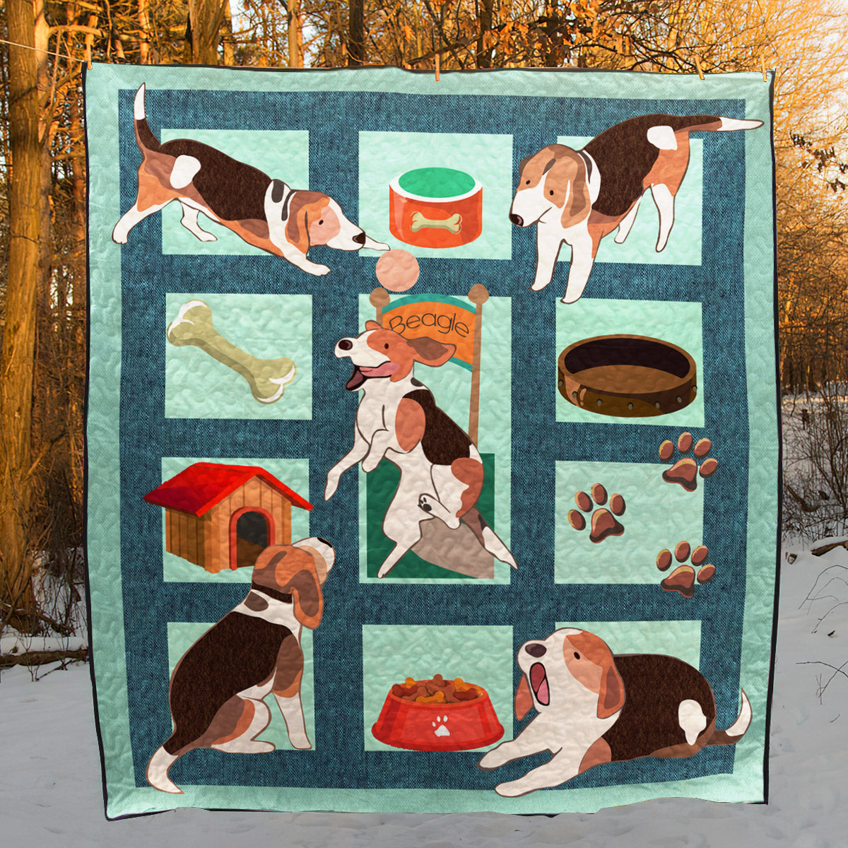 Beagle BT150701 Quilt Blanket