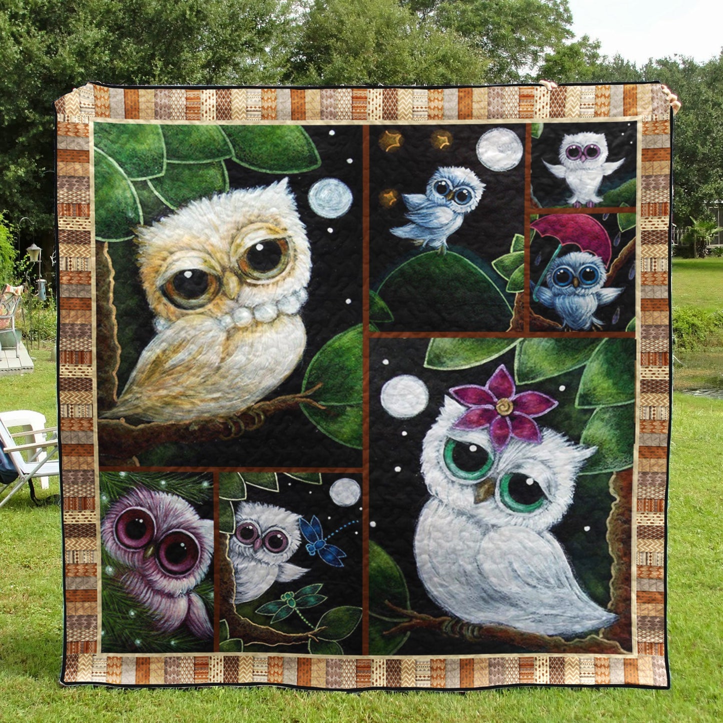 Owl BT150710 Quilt Blanket