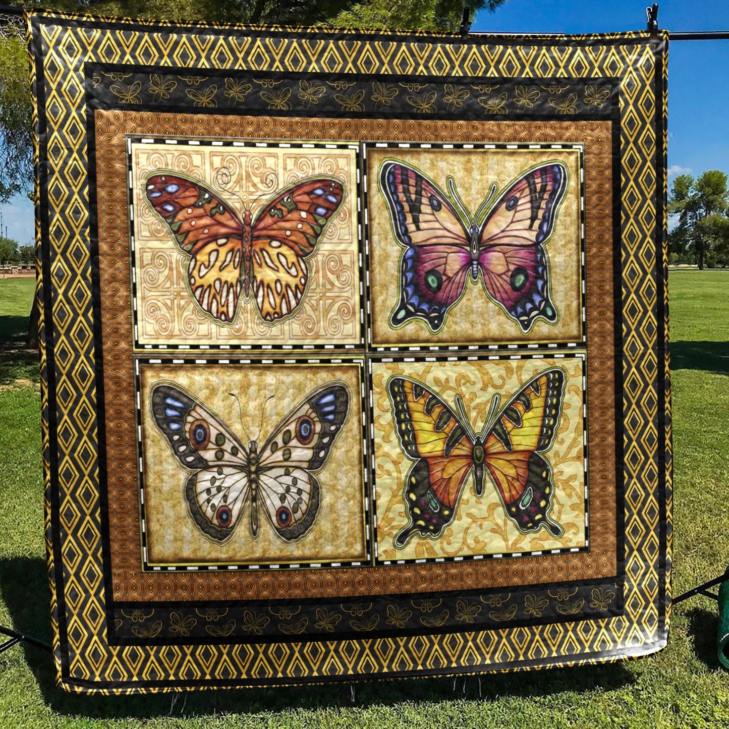 Butterfly ML160702 Quilt Blanket