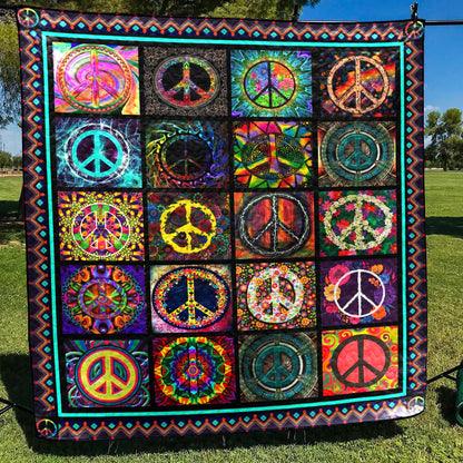 Hippie BI160704B TBG Quilt Blanket