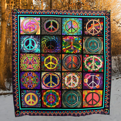 Hippie BI160704B TBG Quilt Blanket