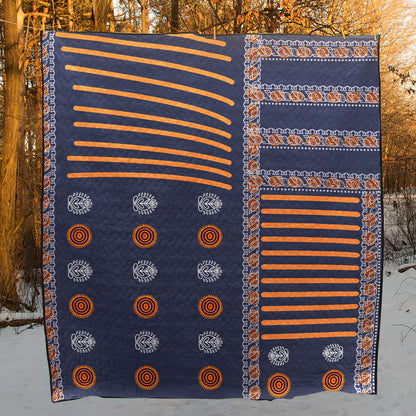 Vintage Kantha CLM260666 Quilt Blanket