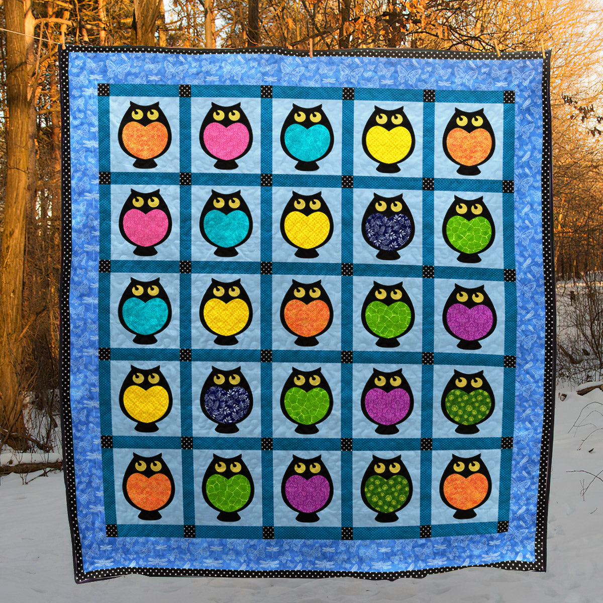 Owl HT160719 Quilt Blanket