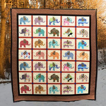 Elephant ML170715 Quilt Blanket