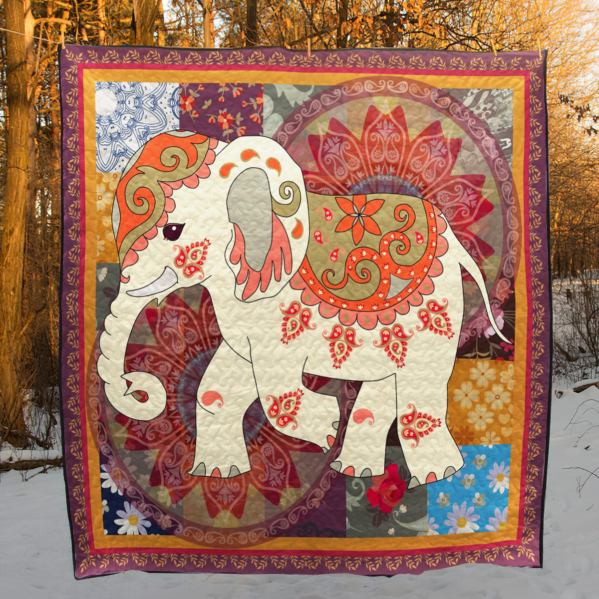 Elephant NN170717 Quilt Blanket