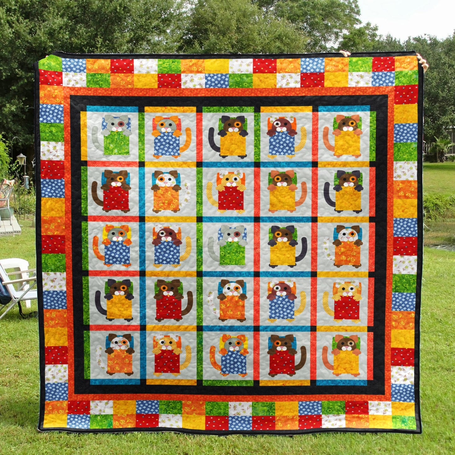 Cat BL170705 Quilt Blanket