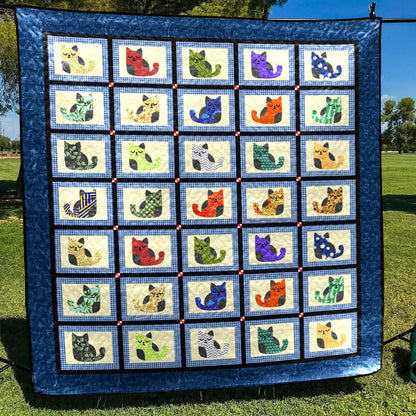 Cat ML170706 Quilt Blanket
