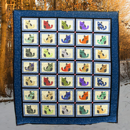 Cat ML170706 Quilt Blanket