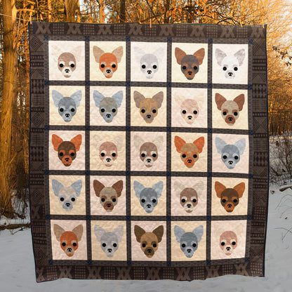 Chihuahua TT170709 Quilt Blanket