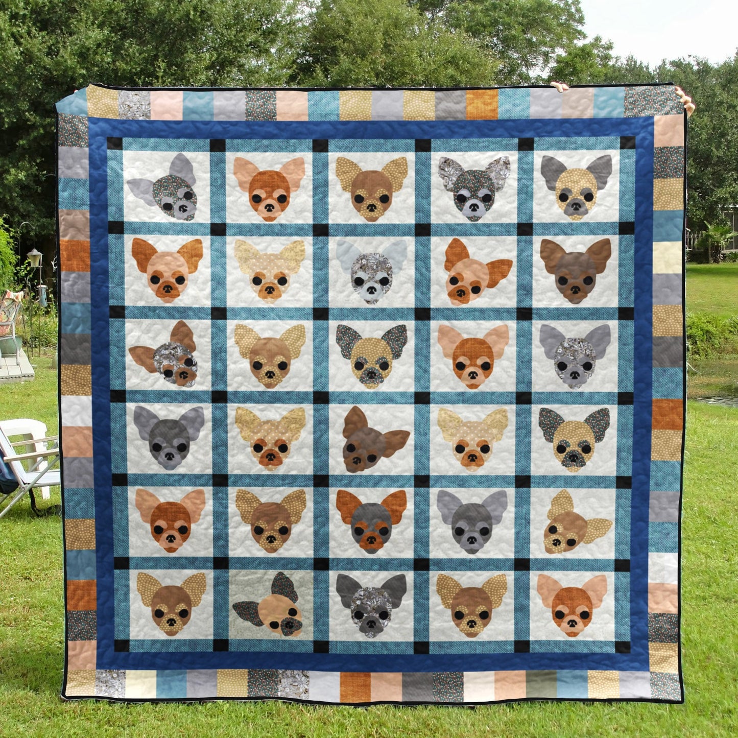 Chihuahua BT180705 Quilt Blanket